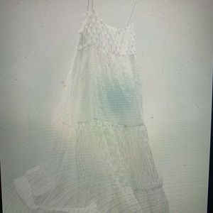 White summer dress from Zara like new